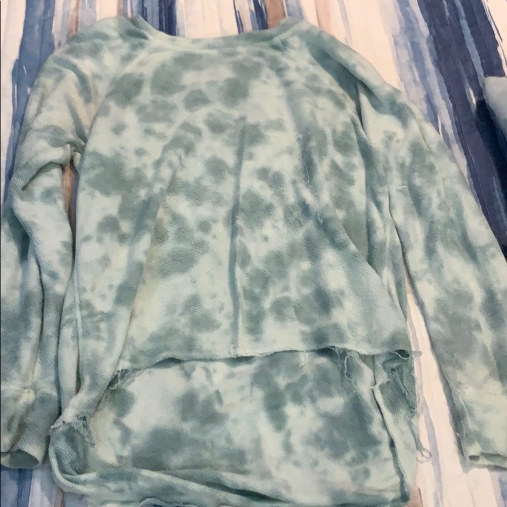 Oniell tie dye long sleeve top